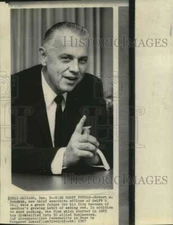 1967 Press Photo Swift & Company Chief Executive Officer Robert W. Reneker