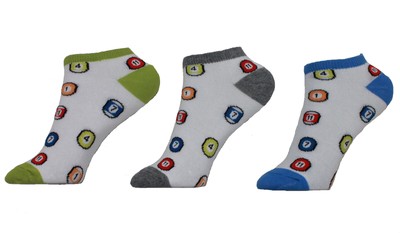 Ysabel Mora Kindersocken Sneakers Billard 3er Pack Socken Strümpfe