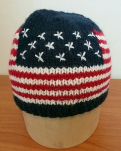 american flag wool hat