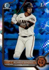 2022 Bowman Chrome Sapphire Prospects #BCP60 Ricardo Genoves