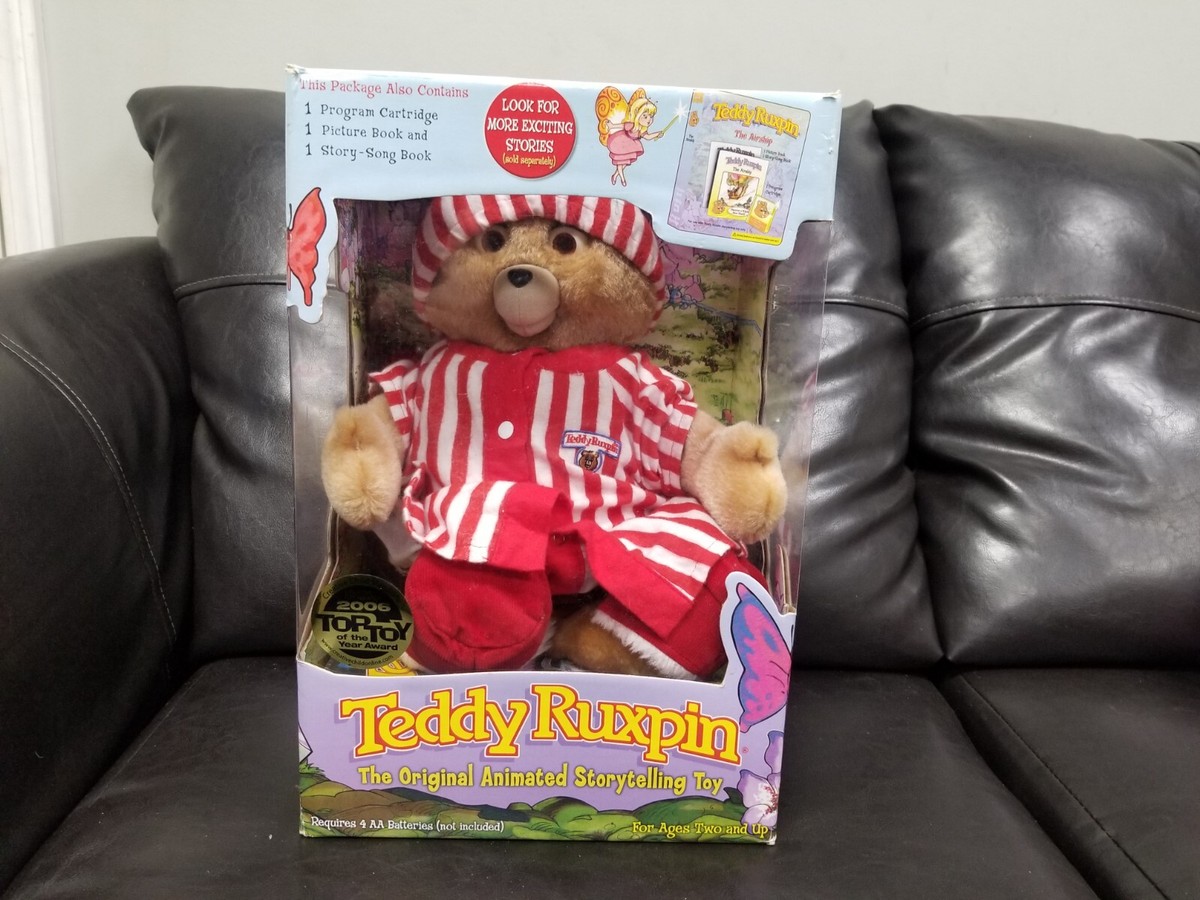 RARE TEDDY RUXPIN THE ORIGINAL ANIMATED STORYTELLING TOY VINTAGE 2006  UNTESTED!