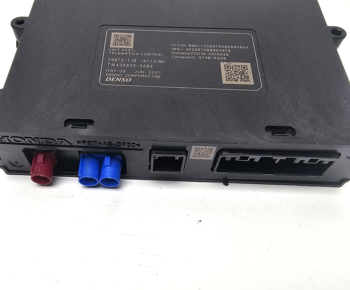 tsx60 X21ページ 2019-2021 Acura RDX Telematics Communication Control Module 39870
