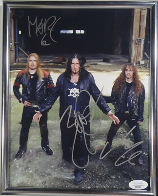 SIGNED DESTRUCTION AUTOGRAPHED 8X10 FRAME MATTED DISPLAY CERTIFIED