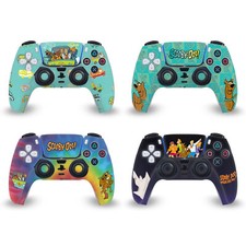 OFFICIAL SCOOBY-DOO GRAPHICS VINYL SKIN DECAL FOR PS5 SONY DUALSENSE CONTROLLER