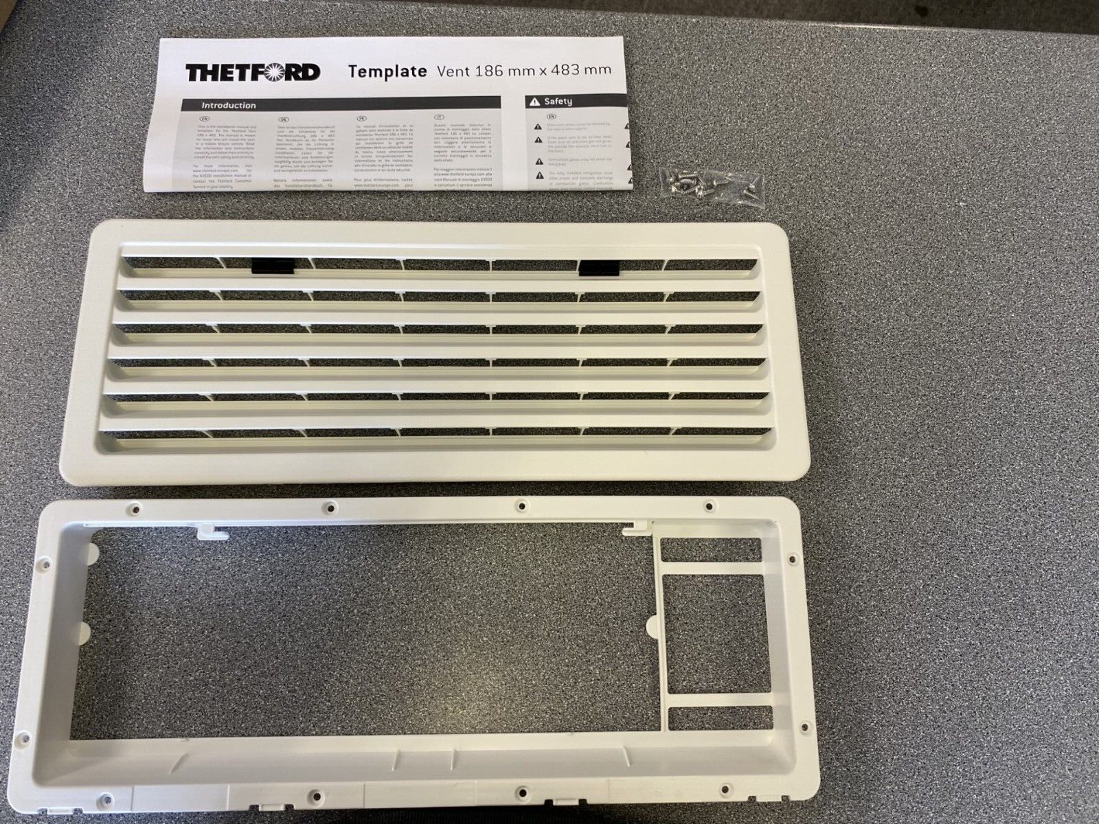 Thetford Fridge Vent (Small White) (62445480) Caravan Motorhome Campervan - Image 14