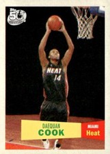 2007-08 Topps #131 Daequan Cook 1957-58 Variations