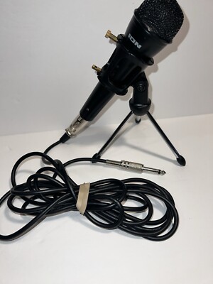 Ion Audio Microphone for PA Systems & Speakers with XLR Cable Input Ion Audio