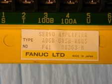 FANUC SERVO AMPLIFIER A06B-6058-H005 RECONDITIONED W/ 6M WARRANTY