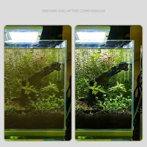 Aquarium Stainless Steel Fish Tank Algae Removal Scraper Aquatic Cleaning Tool - Bild 3 von 34