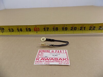NEW OEM KAWASAKI GROUND LEAD WIRE / 26011-068 / F9 KS KS125 | eBay
