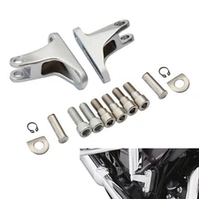 Passenger Foot Peg Mini Mount Kit Fit For Harley Touring Road Street Glide 93-24