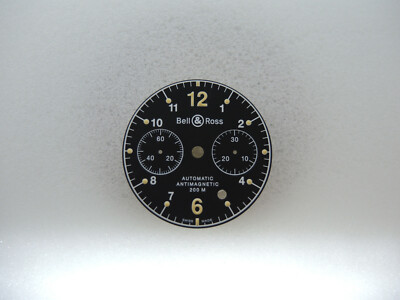 Bell & Ross Automatic Chronographen Zifferblatt 200 M, Ø 33 mm, watch dial
