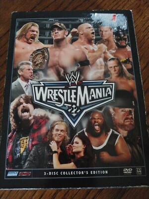 Wrestlemania 22: Collector's Edition 3-Disc Set 2006 Cena