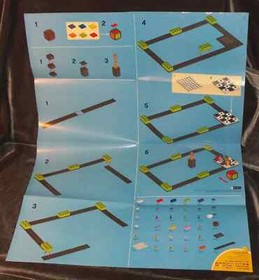 LEGO 3844 Creationary Parts Lot: Poster, Instruction, 96 game cards Replacements