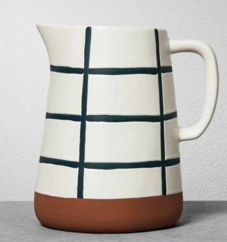 NWT Target Branded Hearth & Hand With Magnolia Terra Cotta Stoneware Pitcher - Picture 1 of 2