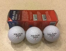Top Flite Strata "Tour Soft" Golf Balls set of 3 new in box