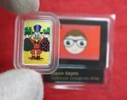 Disney Scrooge McDuck Money Bags "Mini" 1/10th oz .999 Fine Silver Color Art Bar