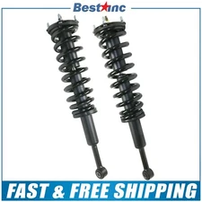 Front Pair (2) Complete Strut Assembly for 2007 2008 2009-2020 Toyota Tundra AWD