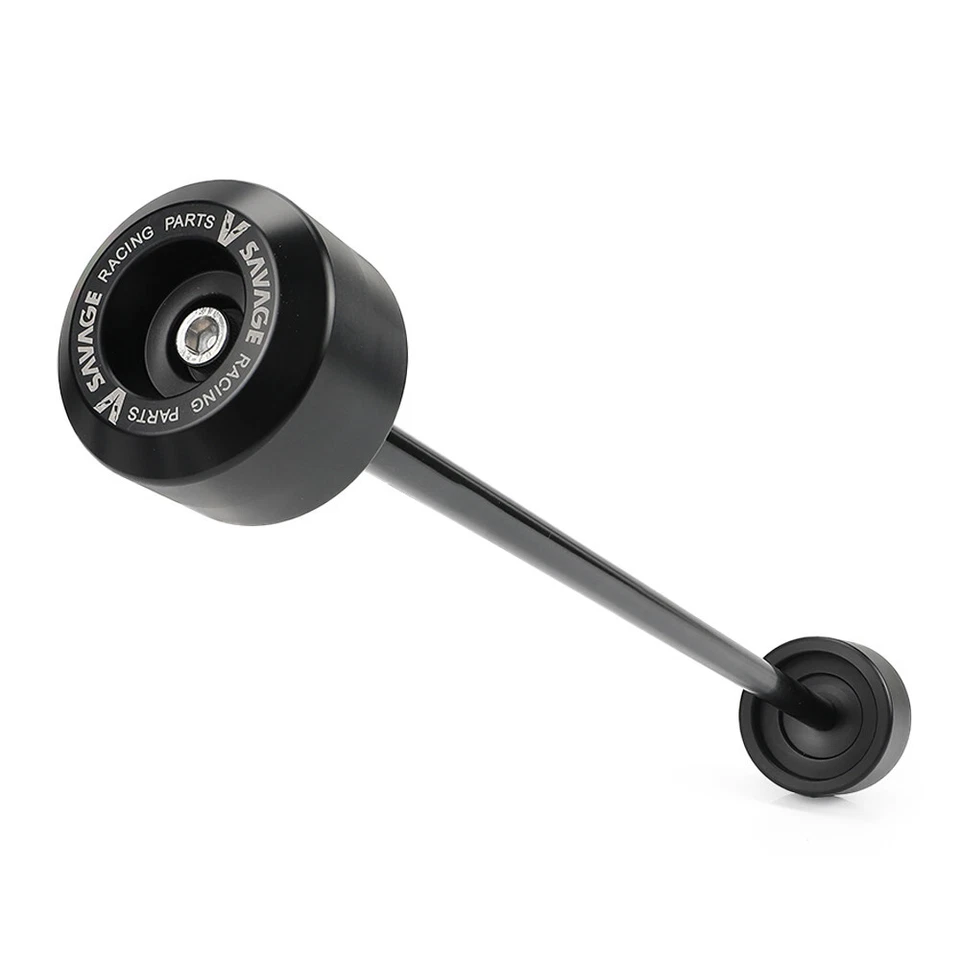 Protector de choque deslizadores del eje de la rueda delantera trasera para Suzuki GSX1300R Hayabusa 2008-2020 Foto 3 de 4