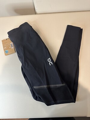 On Running Women's Long Tights Size X-SMall 287.00252 Black New with Tags