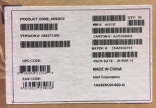 Intel AXX2IOS I/O Shield Spare. New Bulk Packaging