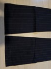MARC JACOBS Cotton Newsprint Navy Blue Stripe Women Dress Pant Size 2 — photo 4