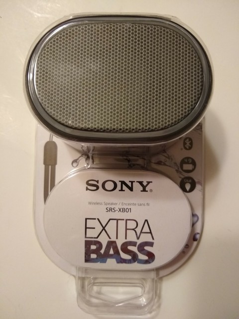 sony extra bass portable bluetooth speaker srsxb01b