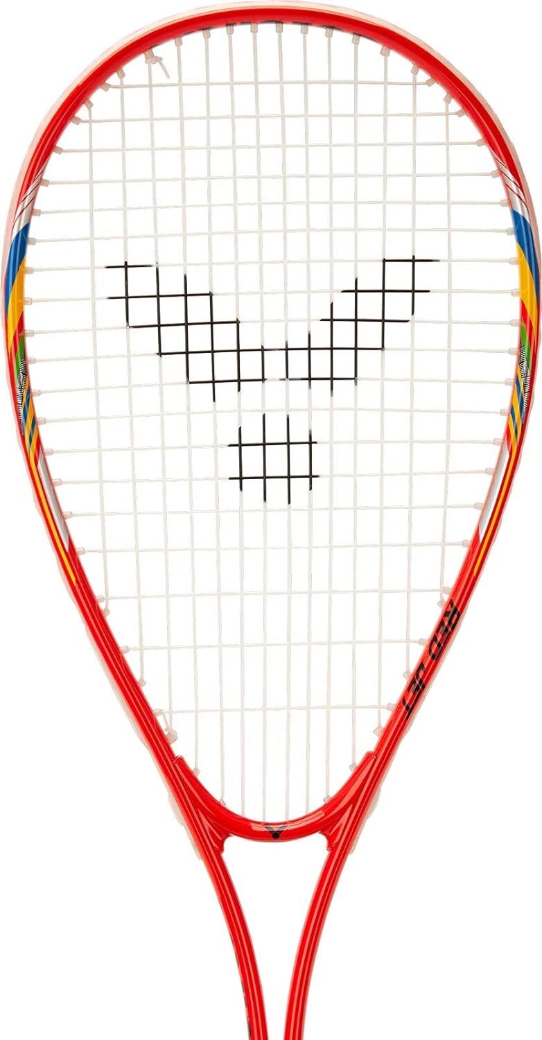 VICTOR Squash Schläger Red Jet Set 2x Racket Tasche 3x Squashbälle