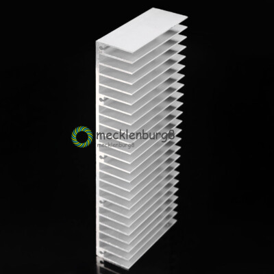NEW Silver Aluminum Heat Sink 60x150x25mm for LED and Cooler Power IC Transistor