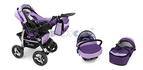 PRIX ACTIONS poussette combinée 3 en 1 poussette siège sport siège auto coque bébé - Photo 5/44