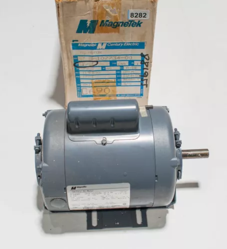 Magnetek C690 AC Motor 1/2HP 115/230V 1725RPM 60Hz 8.2/4.1A 8-107734-00