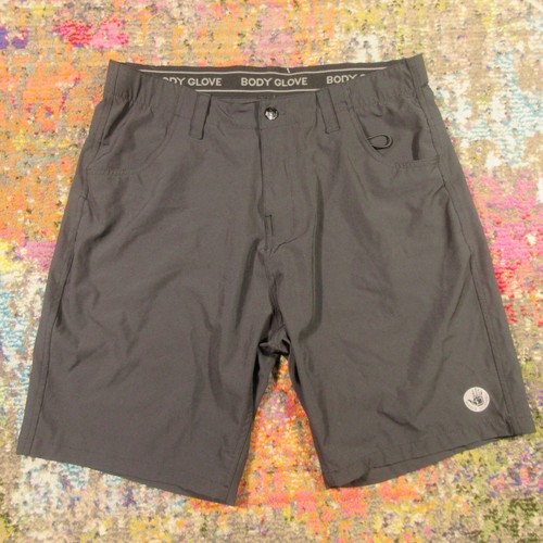 Body Glove Shorts Mens 34 Black Lightweight Quickdry Board Surfing Hybrid EUC - 第 1/11 張圖片