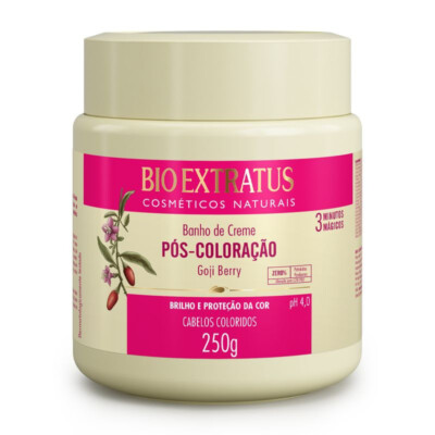 Bio Extratus - Pos Coloracao - Banho de Creme Goji Berry 250Gr - Post Dye 8.81Oz