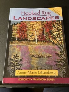 Vintage Hooked Rug Landscapes Instructional Book 2009