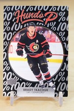 2021-22 Upper Deck Hundo P #HP-8 Brady Tkachuk - Ottawa Senators