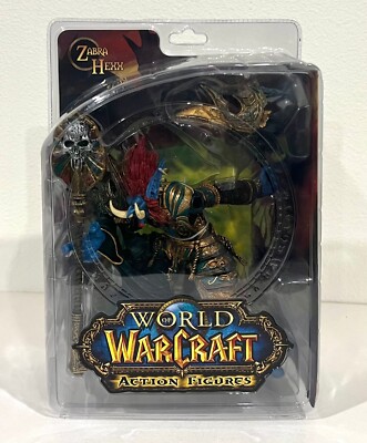 WORLD of WARCRAFT WOW Series 2 Action Figure ZABRA HEXX Troll