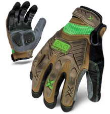 IronClad Gloves EXO2-PIG Project Lover Impact Brown & Green  - Select Size