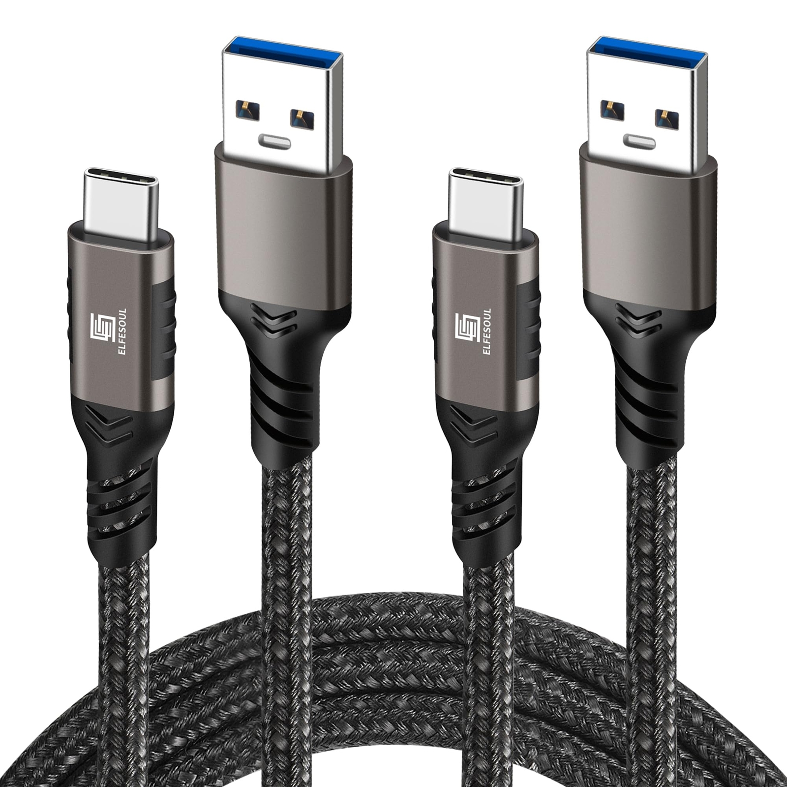 3.3ft USB A to USB C Cable 10Gbps Fast Charging & Data Transfer USB 3.2 Gen2