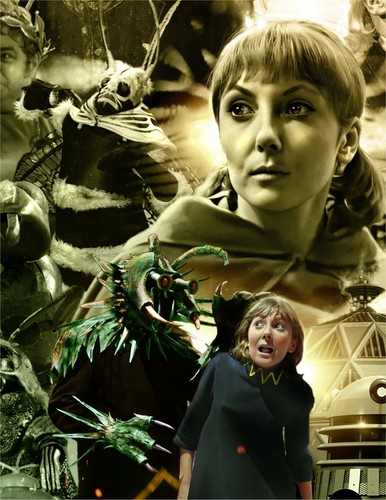 A3 Poster Print Doctor Who Companion Piece Vicki Maureen O'Brien Hartnell Daleks - Picture 2 of 3