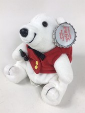 Coca Cola Vintage Bean Bag Plush 0149 with Tags - 1997 - Polar Bear