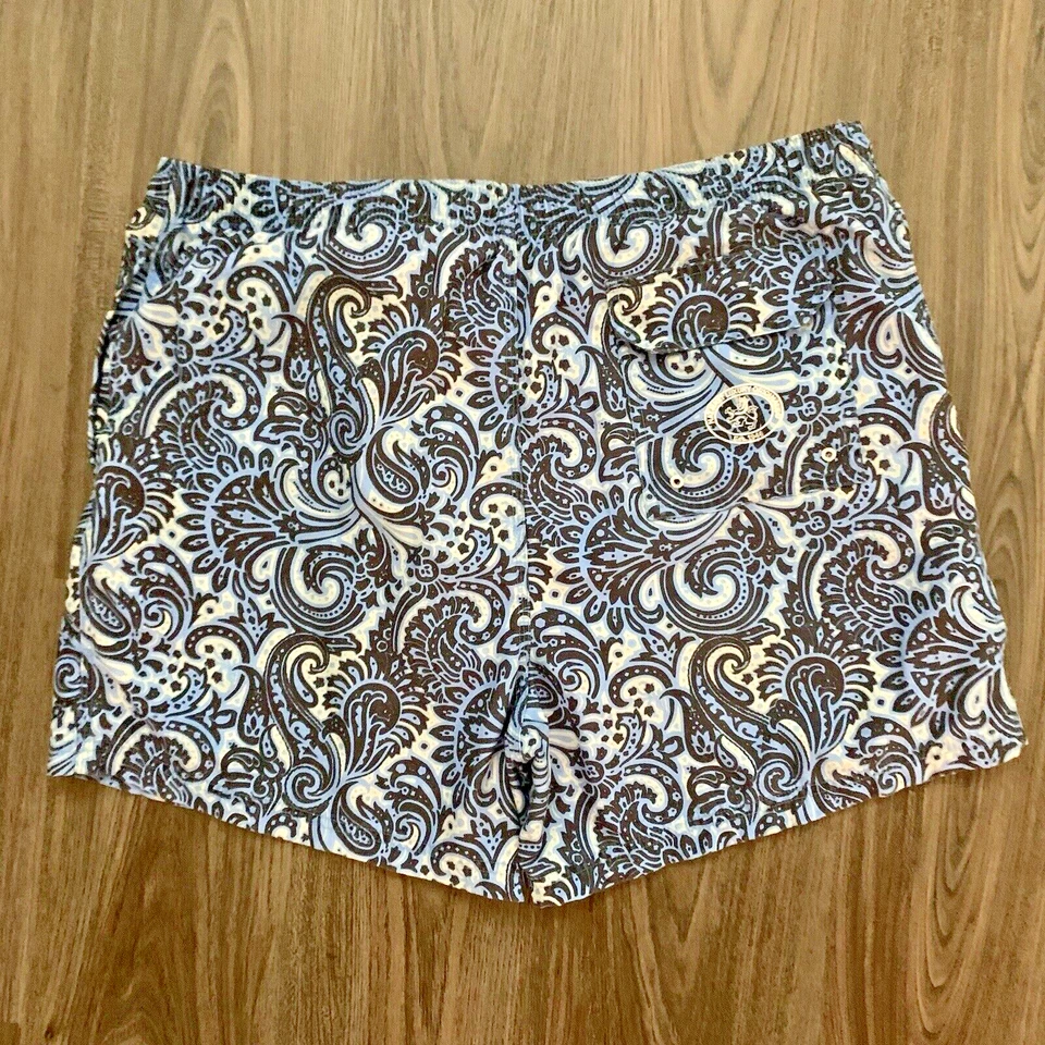 Bañador Nat Nast Forrado Azul Negro Floral Forrado Playa Piscina XL Foto 3 de 4