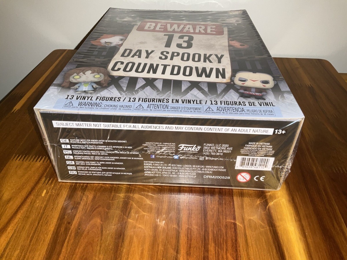 Funko 13 Days Spooky Countdown Advent Calendar Mini POP Horror