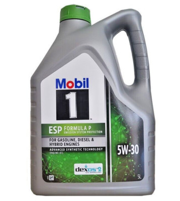 Mobil 1 ESP Formula P 5W-30 Motoröl 5 Liter Fiat 9.55535/03, PSA  B71 2297