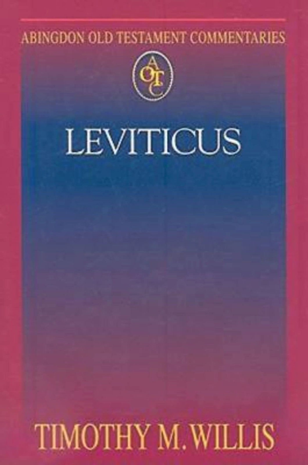 Thumbnail - Willis, Timothy M. Leviticus Book Neu