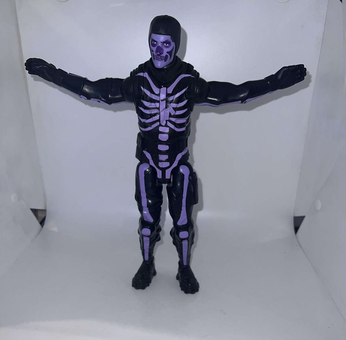 Fortnite Skull Trooper Purple Glow 12 Inch Action Figure Victory