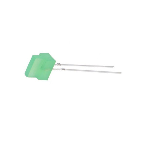 2X OSG5TA7234B Led Rechtwinklig 1,8X7,05Mm GrüN 330-500Mcd 30° Front: Flach Opto-image