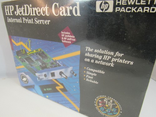 HP Jetdirect J2555A Card HP Jetdirect MIO Internal Print Server Card RJ45/DB9 - Picture 4 of 5