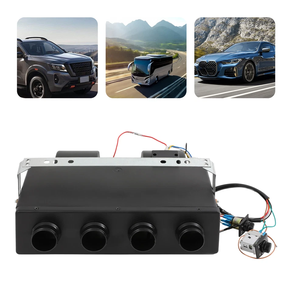 80W 24V Universal Air Conditioning Evaporator, Air Conditioning Evaporator Kit - Image 2 of 4