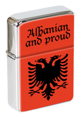 Albanien albanischer Adler Flip Top Feuerzeug