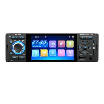 Bluetooth Car Stereo Radio Carplay Android Auto MP5 Player 4.1in 1Din Universal